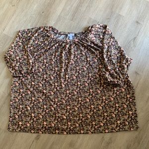 Floral blouse